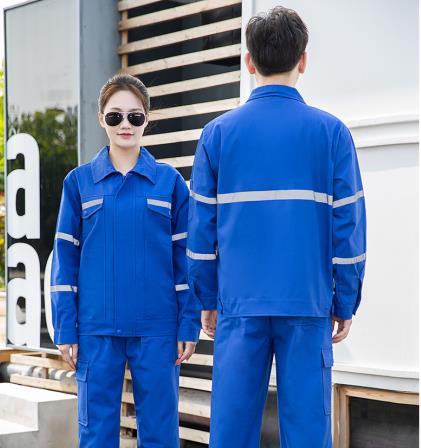 春秋耐酸堿防靜電工作服