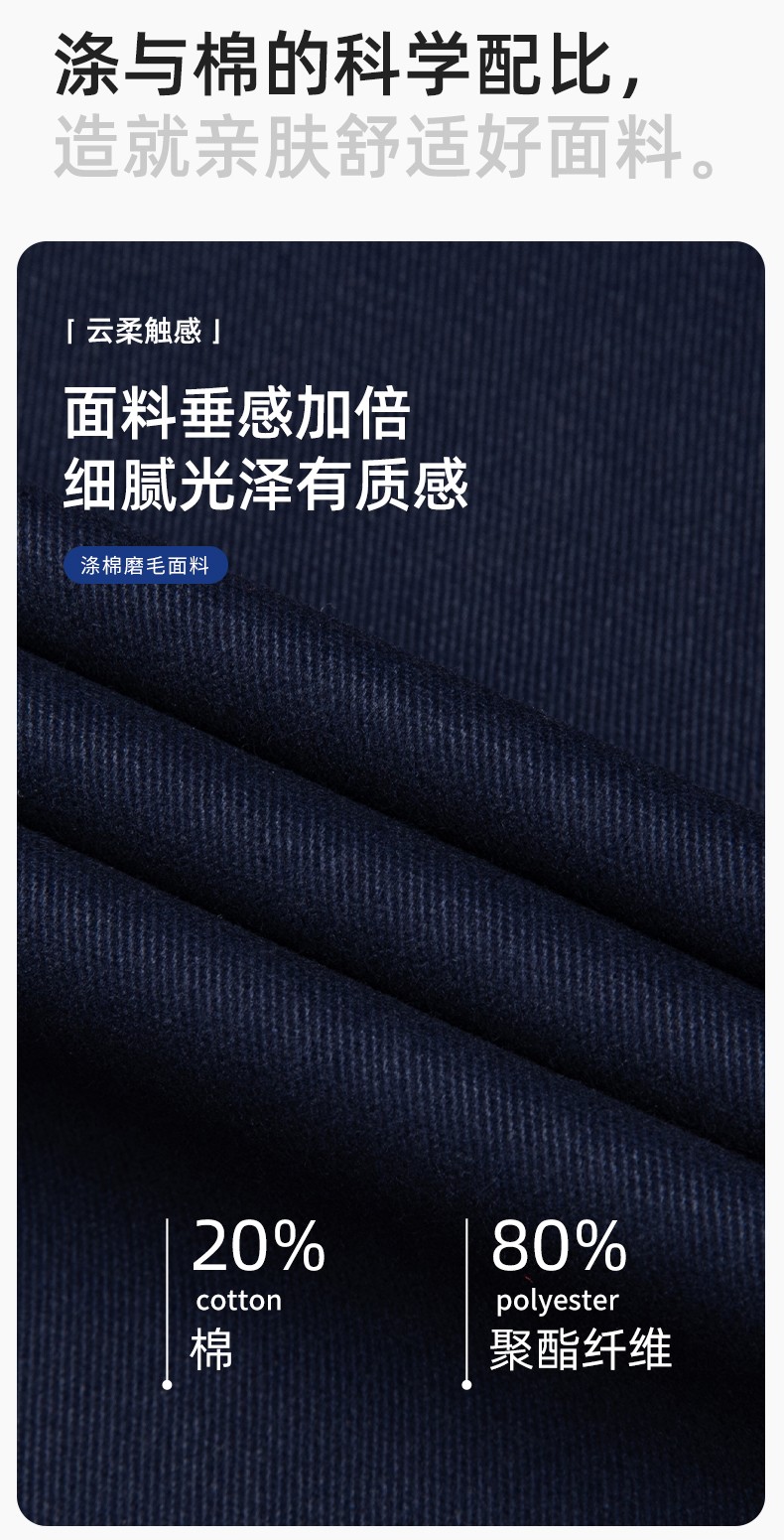 JC-160 春秋工作服勞保服套裝男反光條電子化工廠服車間電工服工作服定制(圖3)