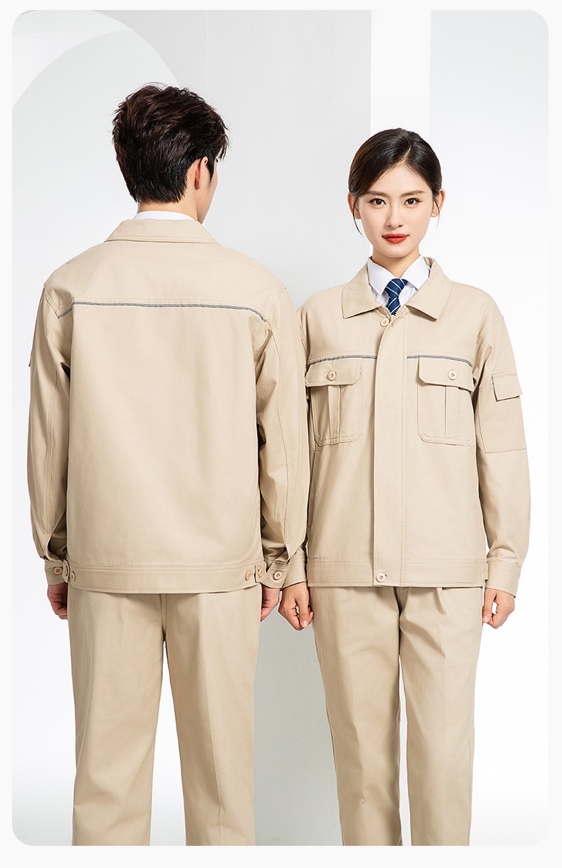 RD-608JS 秋冬電網(wǎng)純棉工作服套裝定制男電焊電工勞保電力服耐磨加厚印繡字(圖15)