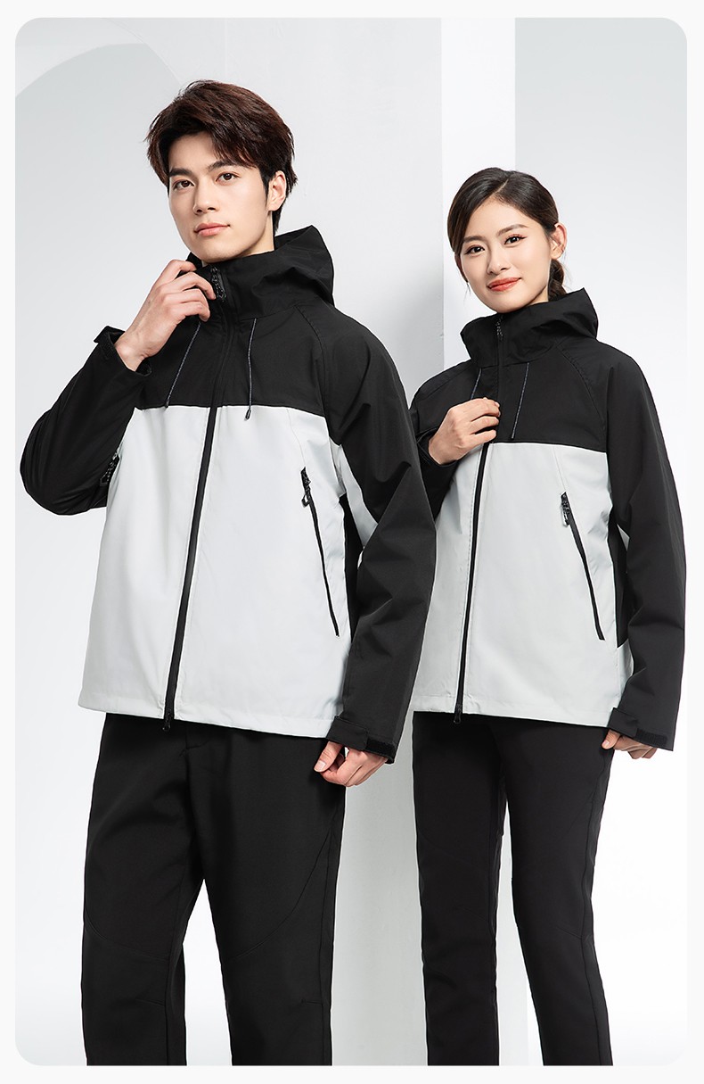 SL-9077 冬季可拆卸沖鋒衣工作服防風(fēng)防水保暖工裝企業(yè)學(xué)校工廠團體服定制(圖19)