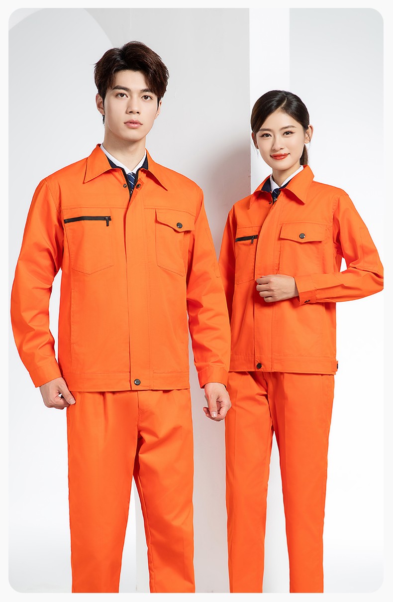 DM8051 長袖秋冬加厚工作服定制印字男耐磨外套加厚冬季帶里襯勞保服上衣(圖19)