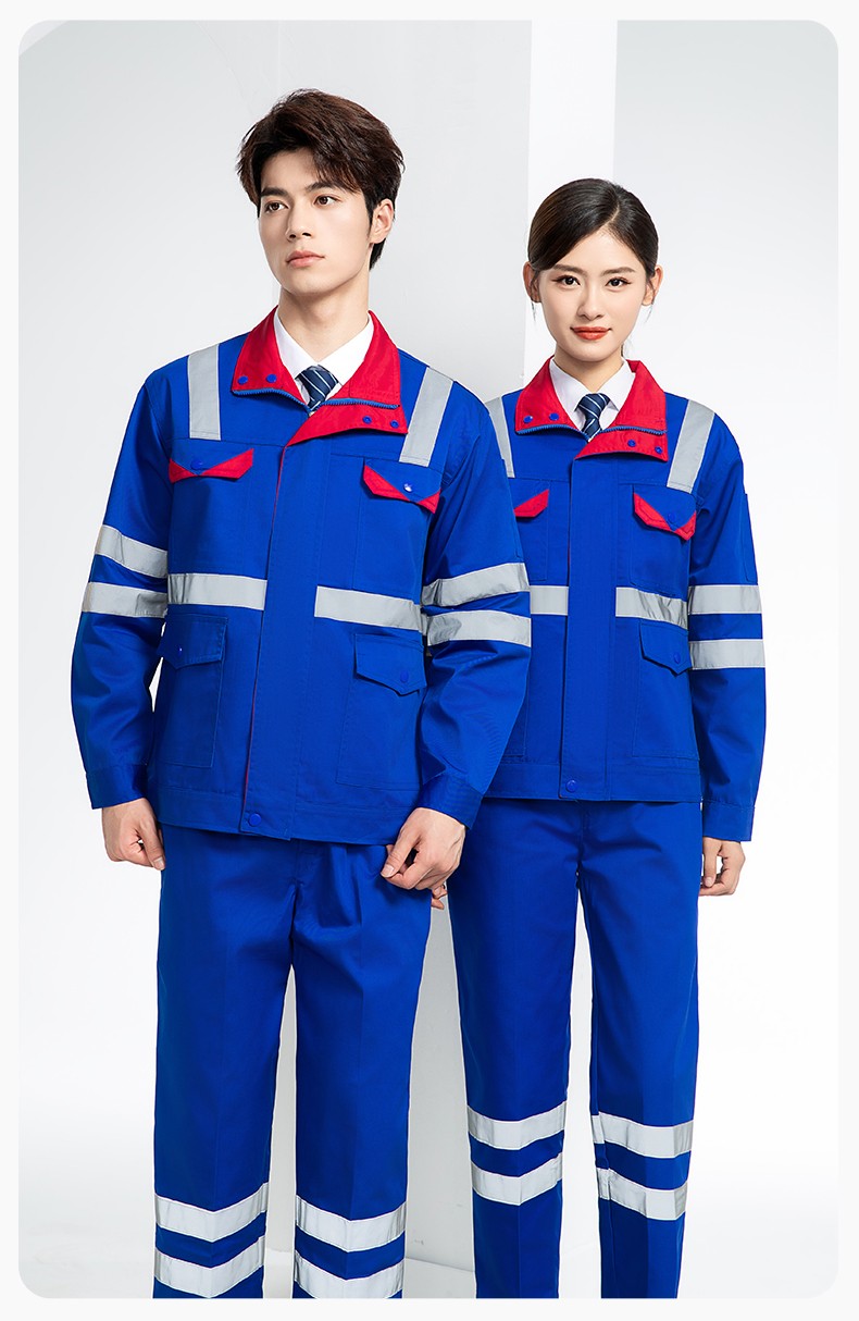 DM20148 反光條工作服套裝男路政環(huán)衛(wèi)園林綠化養(yǎng)護(hù)保潔道路救援反光勞保服(圖15)