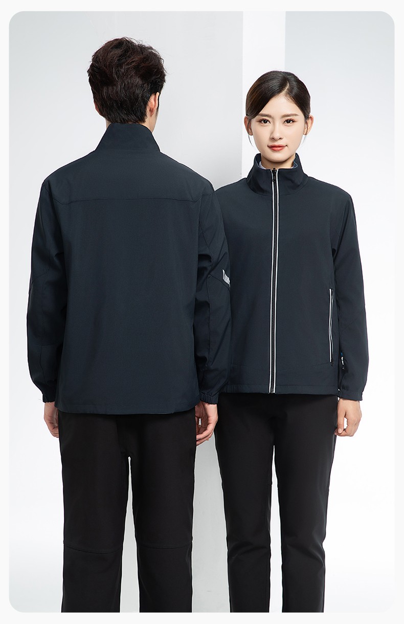 YJ-7001 高端工作服沖鋒衣春秋雙面企業(yè)公司行政商務(wù)高管員工長(zhǎng)袖外套定制(圖23)