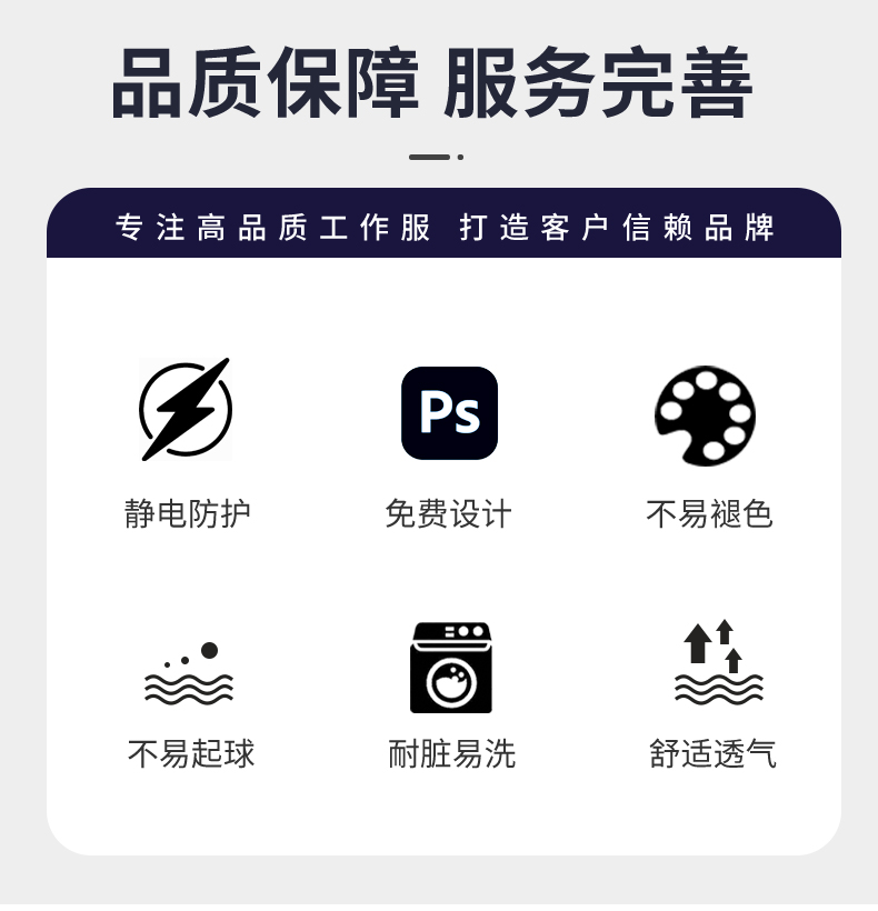 LW-8063 防靜電工作服春秋套裝定制耐磨勞保服男汽修加油站工地工裝印LOGO(圖2)