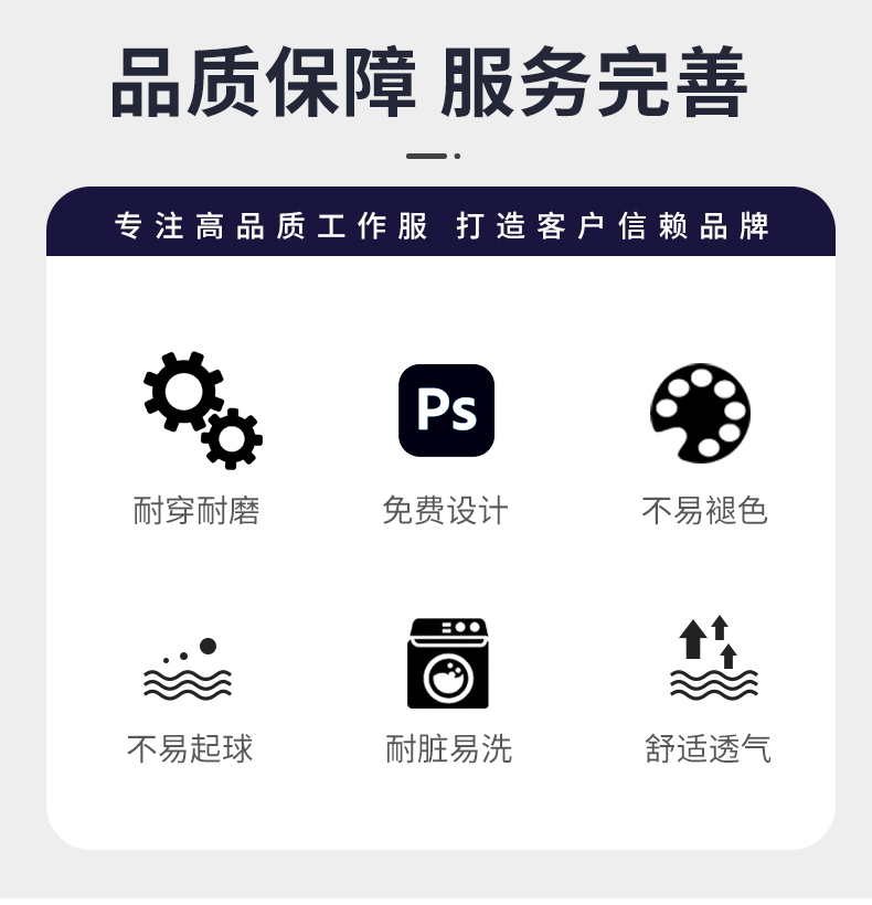 LW-8089 春秋季長袖反光工作服套裝定制男汽修耐磨工人工廠車間上衣勞保服(圖2)