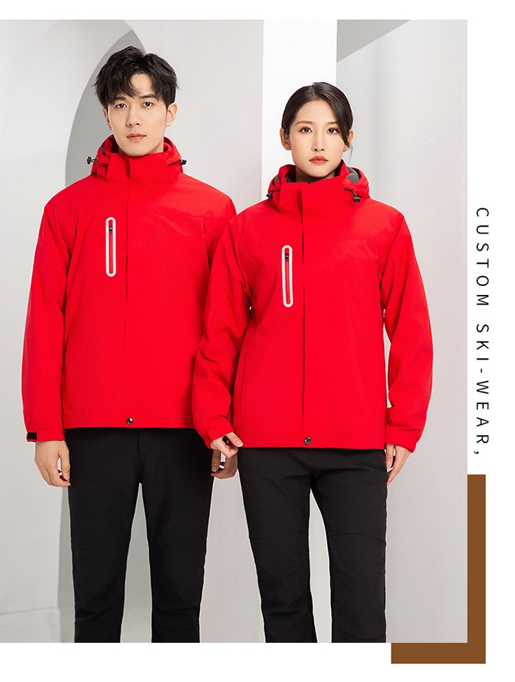 YJ-9806 冬季工作服沖鋒衣定制印logo防風(fēng)防水加絨加厚工裝外套夾克棉服(圖23)