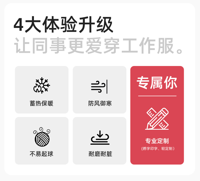 LT-3561 沖鋒衣定制印logo刺繡企業(yè)加絨工作服防水三合一風(fēng)衣外套秋冬工裝(圖2)