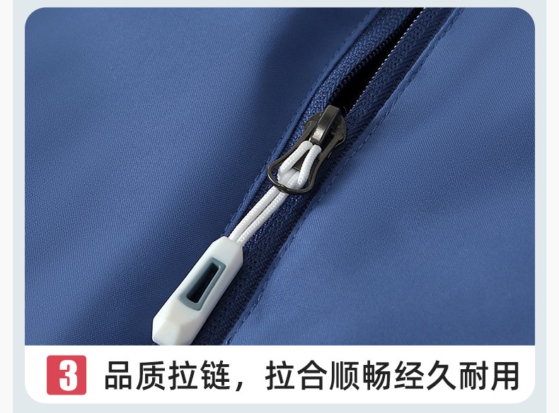 YJ-768 冬季一體式棉沖鋒衣工作服男純色加厚保暖工廠企業(yè)裝團體服定制(圖11)