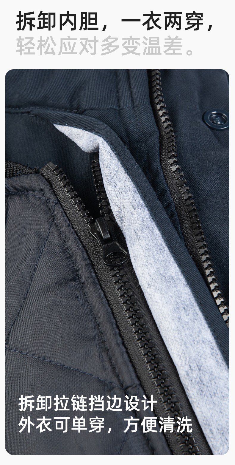 RD-8605 冬季工作服棉服定制國網(wǎng)電力電網(wǎng)棉衣勞保服工裝耐磨外套棉襖棉衣(圖5)